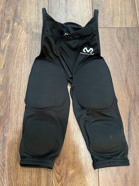 McDavid‎ Youth Large Football Pants 7-Pad Integrated Protective Black
